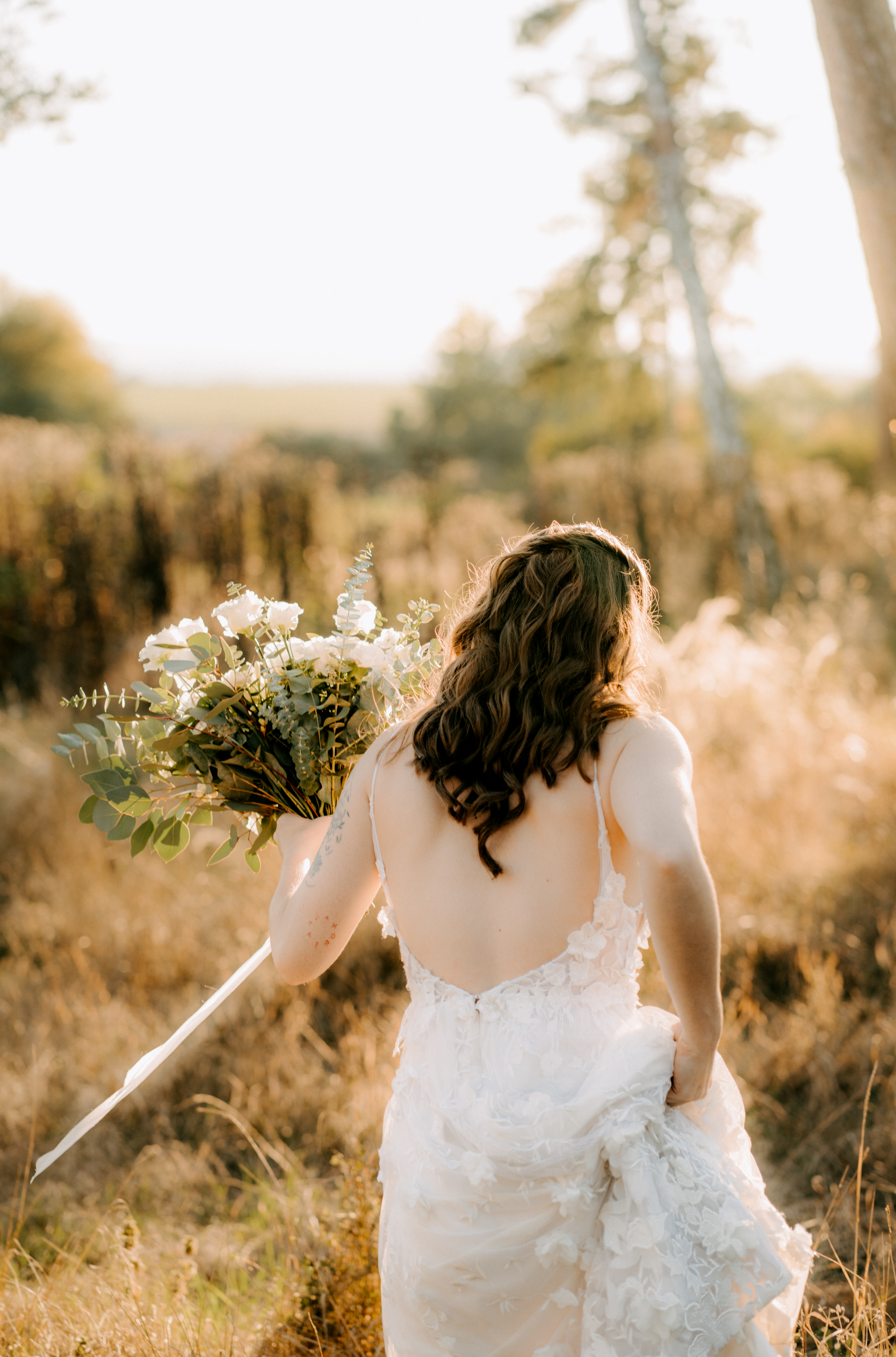 svatební romantické prostředí