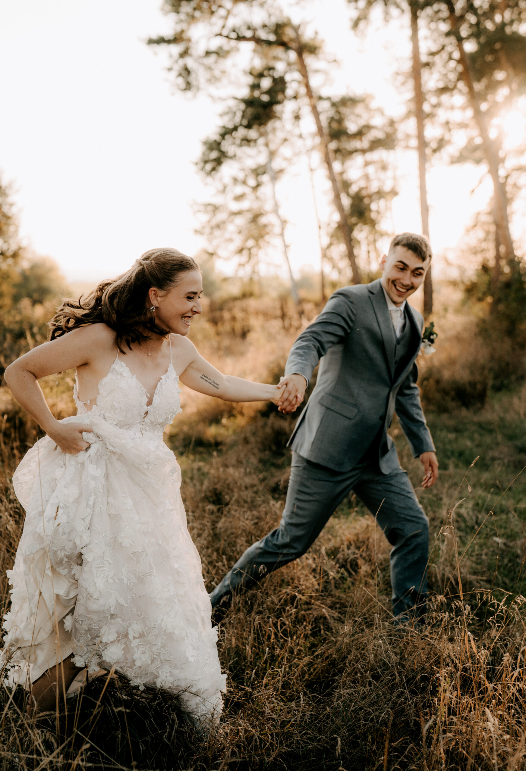 svatební romantické prostředí